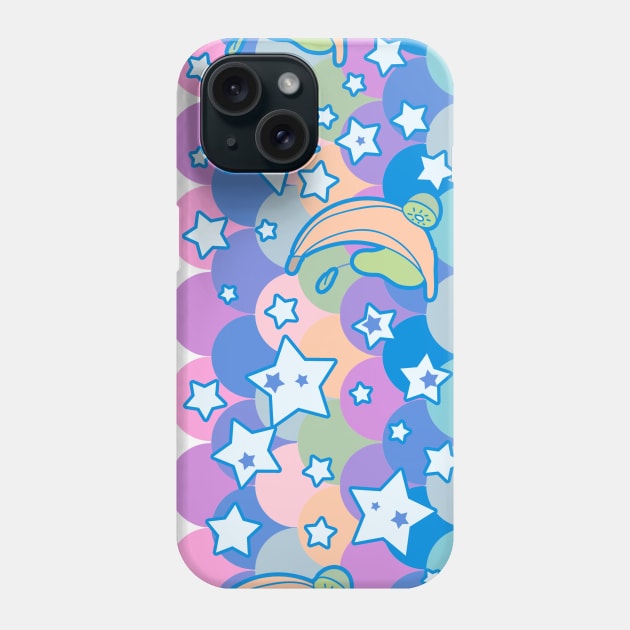 Rainbow Star Fruit Pattern Phone Case by saradaboru