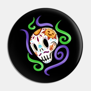 Halloween de muertos Pin