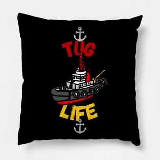 Tug Life Pillow