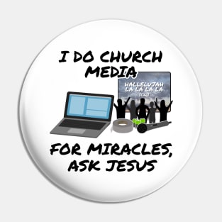 I Do Church Media For Miracles Ask Jesus Pin