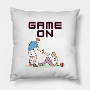 Game On - Basketball Pillow