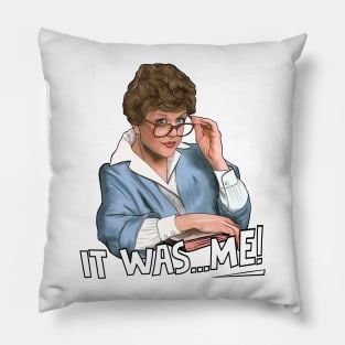 Jessica Fletcher- it was me! Pillow