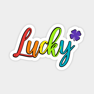 Lucky Rainbow Magnet