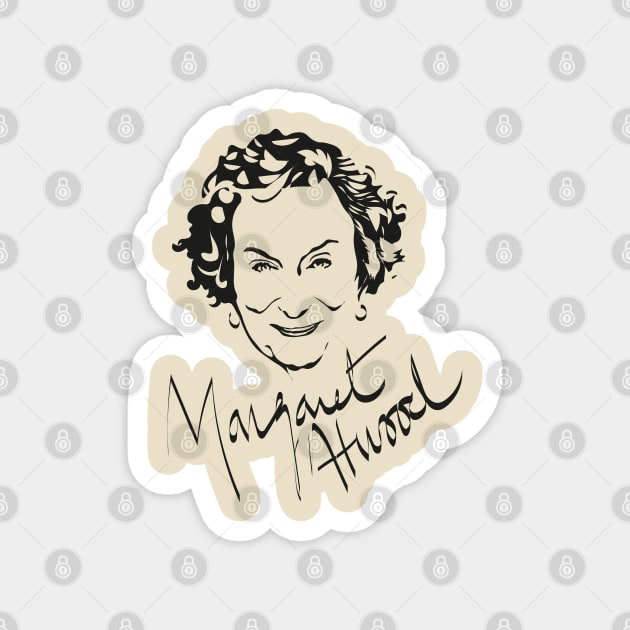 Margaret Atwood Magnet by Slownessi