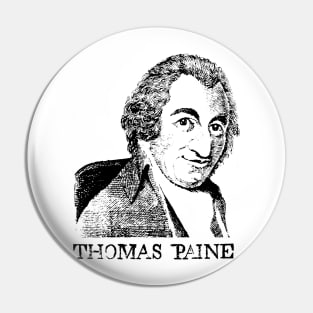 Portrait of Thomas Paine Pin