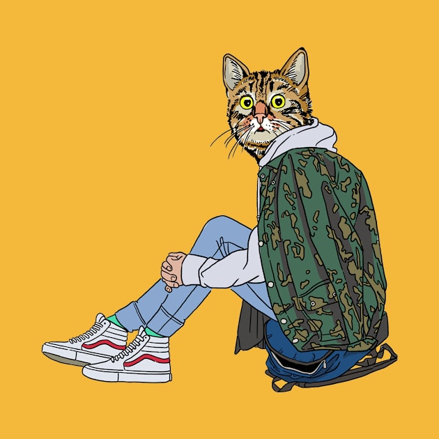 Streetwear Kitty by laura_guerin