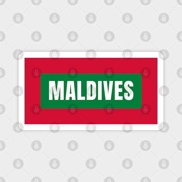 Maldives Flag Colors Magnet by aybe7elf