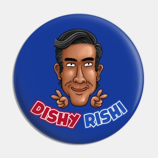 Dishy Rishi Sunak Victory Sign Pin