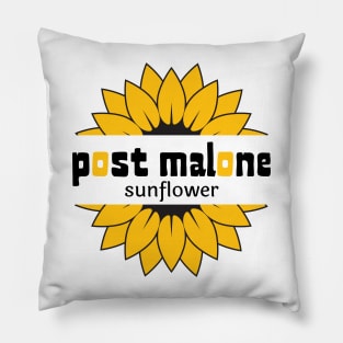 sun flower | Post Malone Pillow