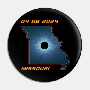 Missouri 2024 Total Solar Eclipse Pin