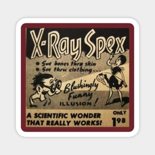 Vintage Ad - X-Ray Glasses Magnet