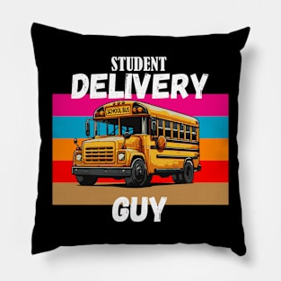 STUDENT DELIVERY GUY Pillow