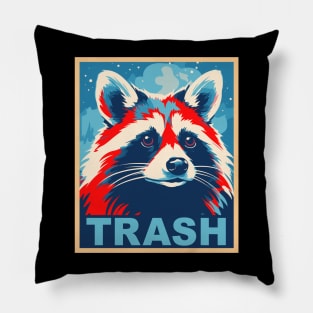 Funny Meme Raccoon Gift Men Women Funny Raccoon Pillow