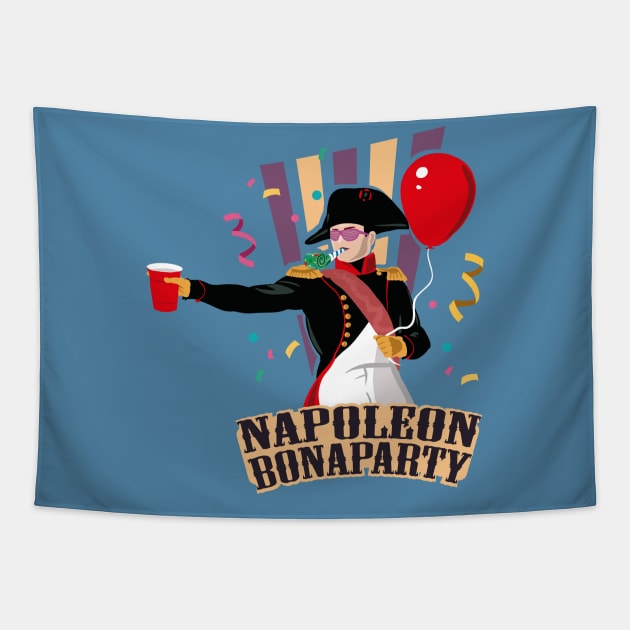 Napoleon Bonaparty Tapestry by VinagreShop