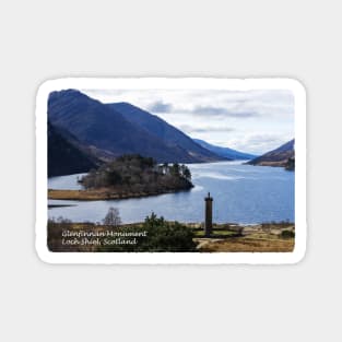 Glenfinnan Monument, Loch Shiel, Scotland Magnet