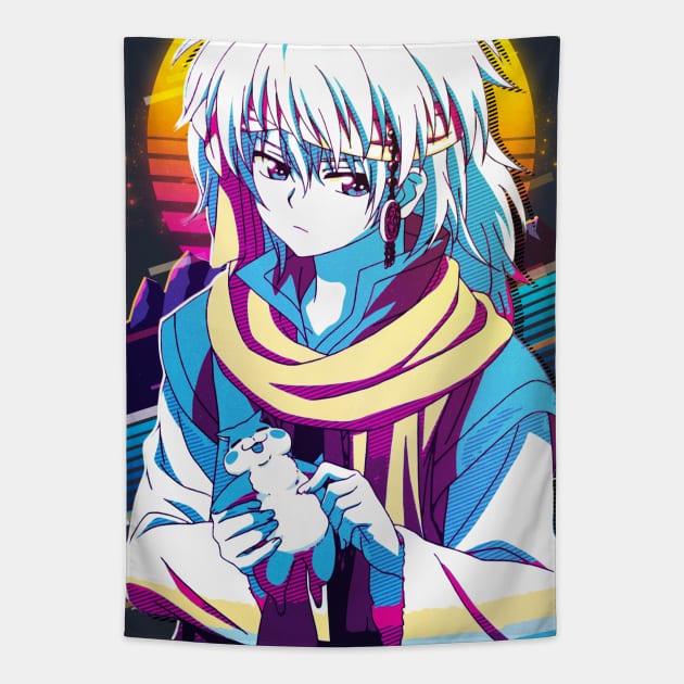 Zeno The Original Ouryuu Tapestry by 80sRetro