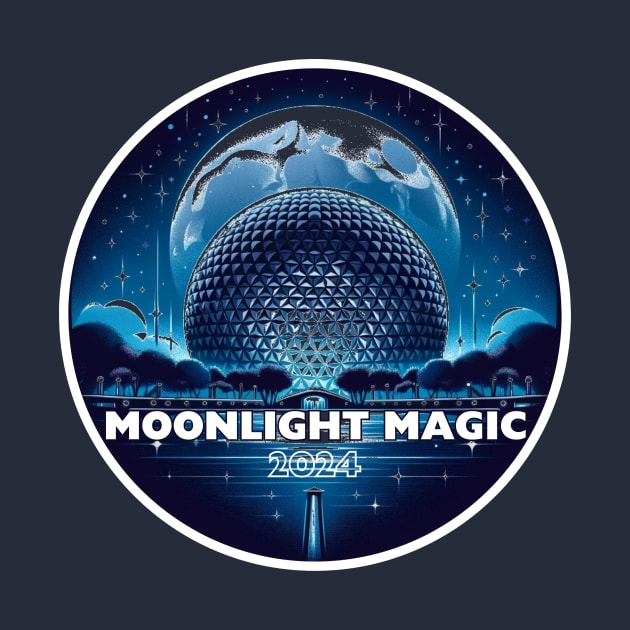 2024 DVC Fan Moonlight Magic - Spaceship Earth Design by DVC Fan