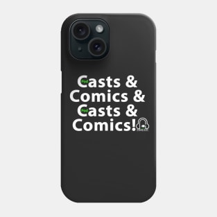 [pod]Casts & Comics Phone Case