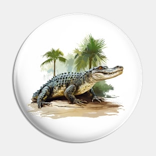 American Alligator Pin