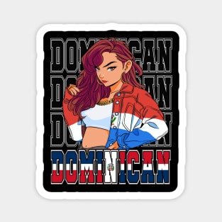 Dominican Republic Latin Girl Dominicana Magnet