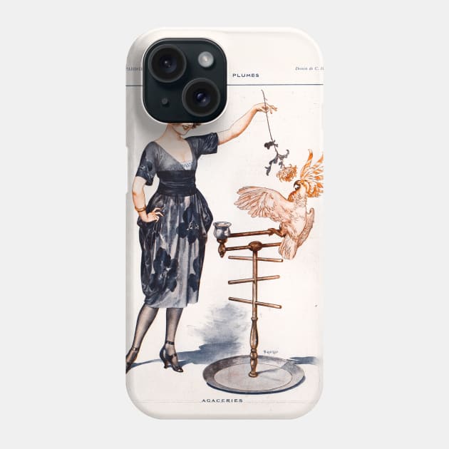 La Vie Parisienne, 1920s Phone Case by WAITE-SMITH VINTAGE ART