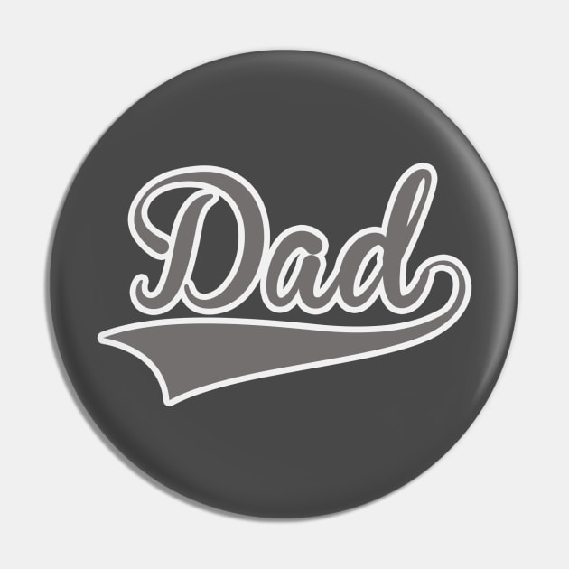 Dad Logo Pin by charlescheshire