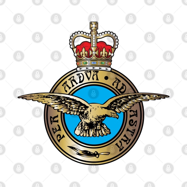 Royal Air Force "Per Ardua Ad Astra" Insignia by Mandra