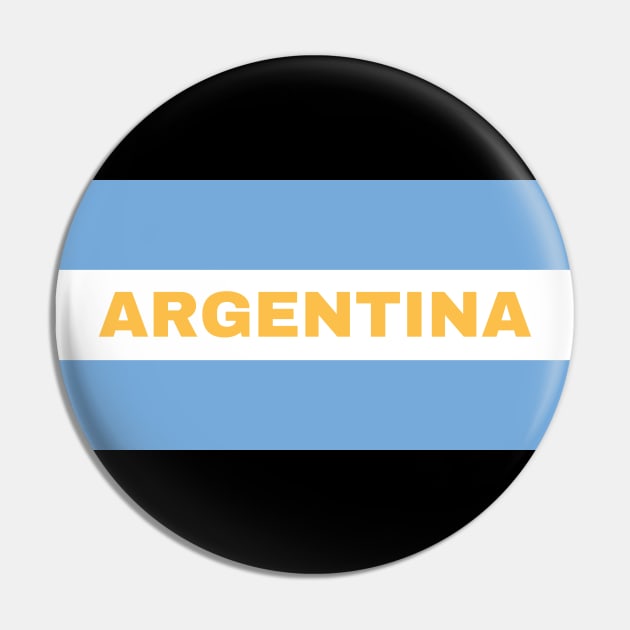 Argentine Flag Colors Pin by aybe7elf