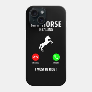 funny horse Phone Case