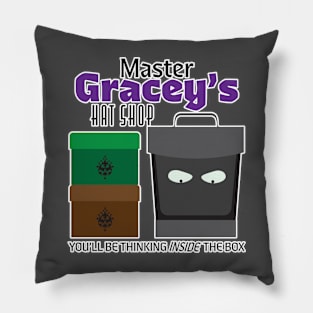 Master Gracey's Hat Shop Pillow