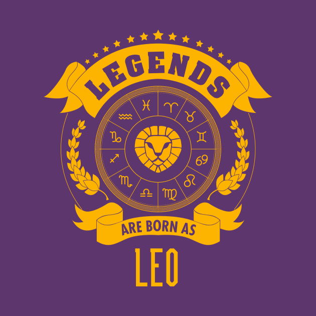 Legends are born as Leo by gastaocared