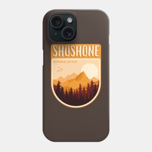 Shoshone National Forest Wyoming Phone Case