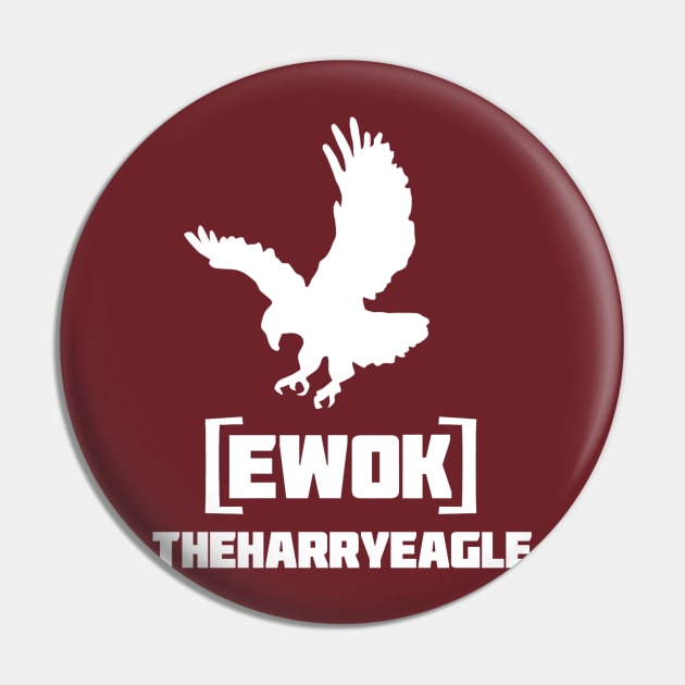 EWOK Founder Limited Design - harryeagle large emblem Pin by EwokSquad