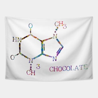 Chocolate molecule Tapestry