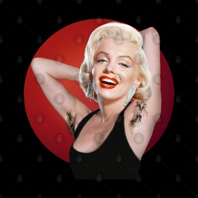 Marilyn Monroe Armpits by Zbornak Designs