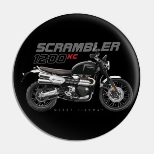 Triumph Scrambler 1200 XC 20 black, sl Pin