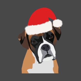 Christmas Boxer Dog T-Shirt