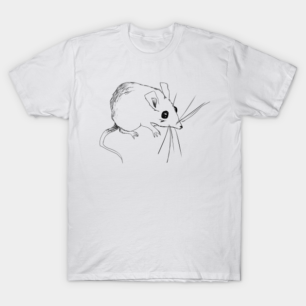 Discover Sketch Mouse - Mouse Rat - T-Shirt