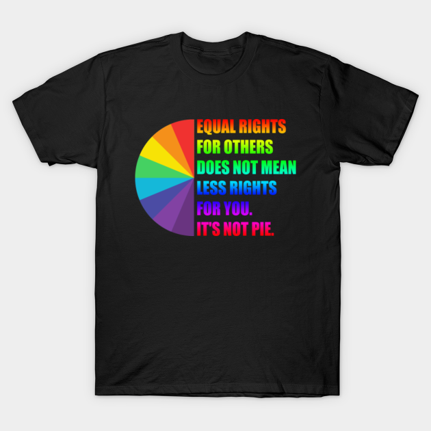 No Racism Feminism Equal Rights For Others Does Not Mean Less Rights For You It/'s Not Pie Shirt Equal Rights Shirt Feminist Shirt Unisex
