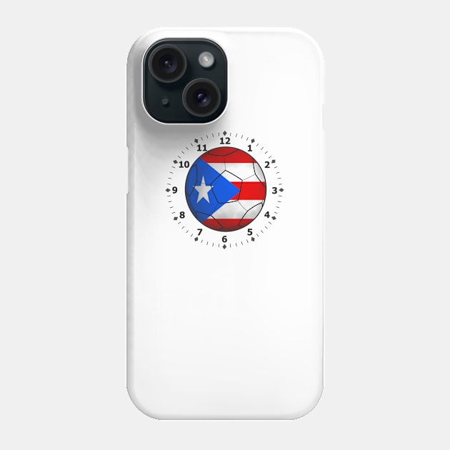 puerto rico clock Phone Case by persa