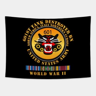 601st Tank Destroyer Bn - EUR SVC- WWII Tapestry