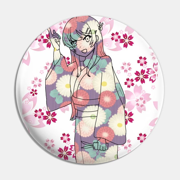 Mai Sakurajima Pin by hellokittysan_16