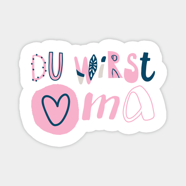 Du wirst Oma Geschenke Magnet by BetterManufaktur