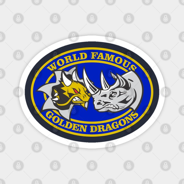 VFA-192 World Famous Golden Dragons - Rhino Magnet by MBK