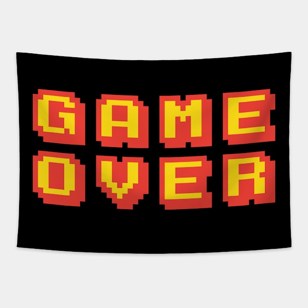 Game Over Tapestry by avperth