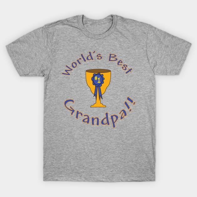 World's Greatest Grandpa - Grandpa Gift Ideas - T-Shirt