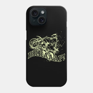 Dirt Bike Racing Shirt| Motorcycle Racing T Shirts| Braap Shirt Phone Case