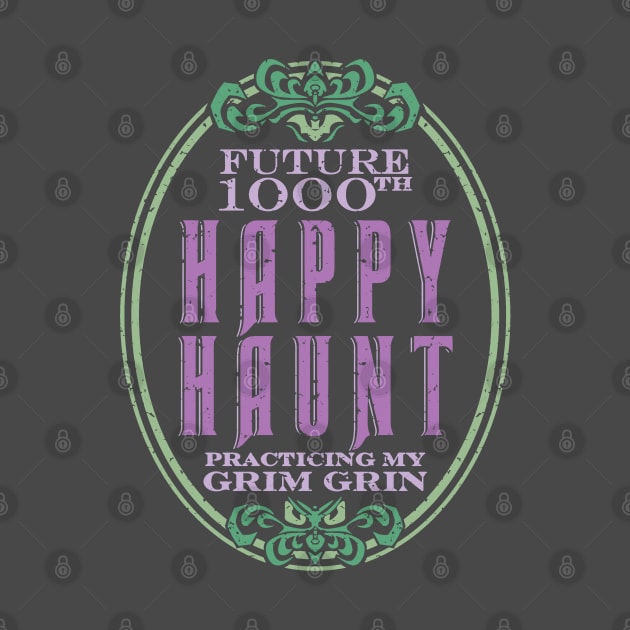 1000th Happy Haunt by onarolltees