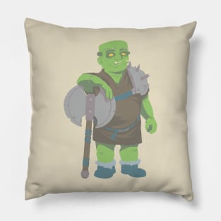 Ork (green) Pillow