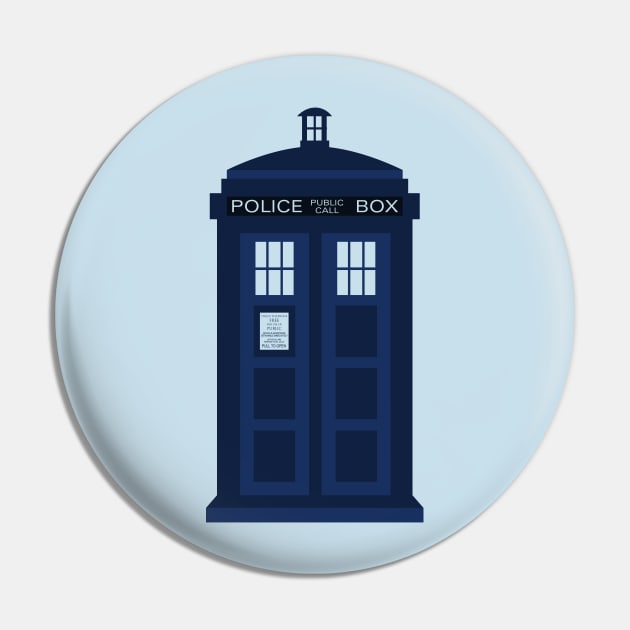 Tardis Pin by Lydilena